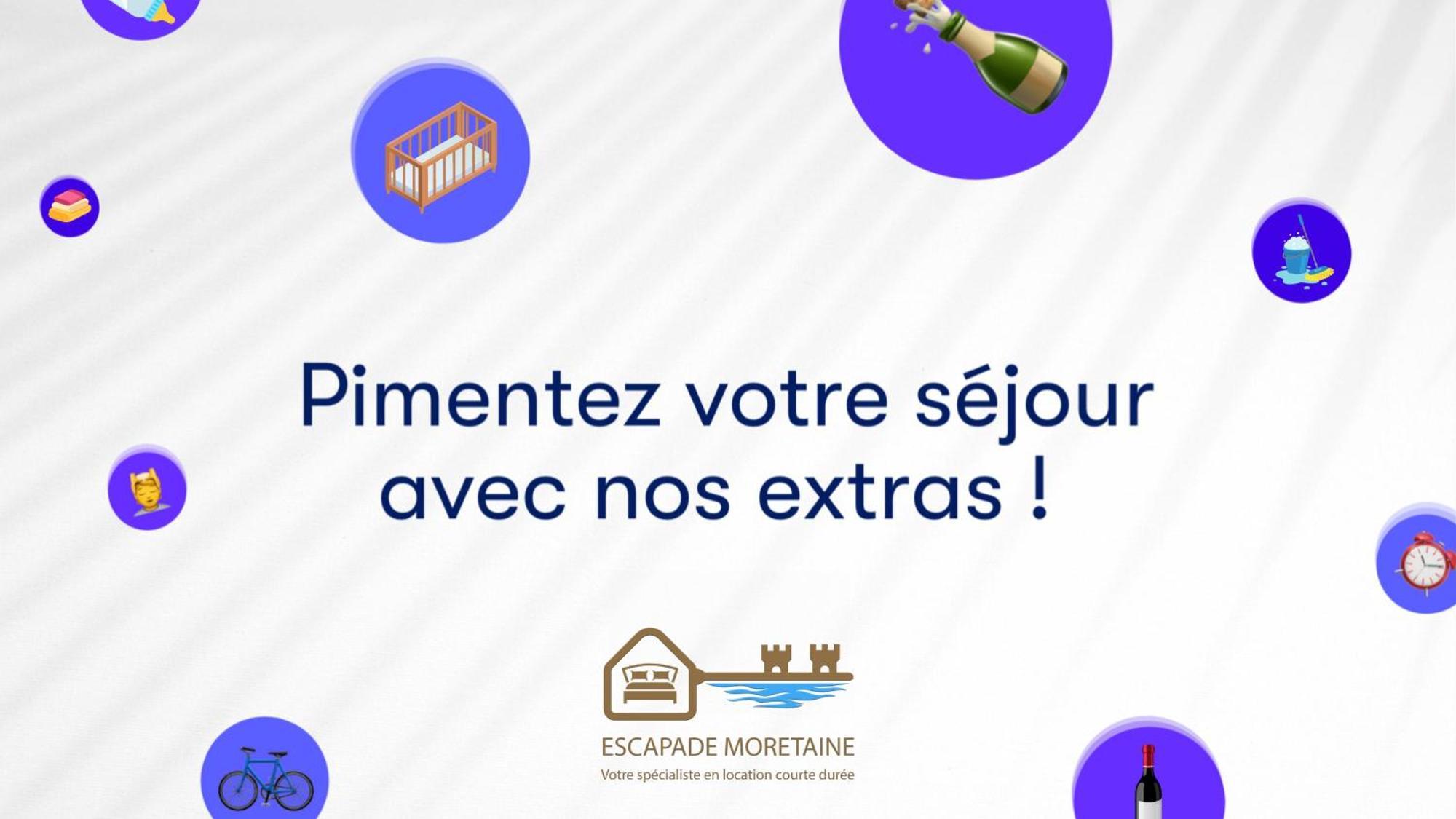 Grand T2 Renove - Bord Du Canal - Commerces A Pied Moret-sur-Loing Εξωτερικό φωτογραφία